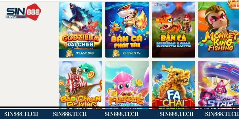 Ưu điểm của việc săn cá tại Sin88 Ưu điểm của việc săn cá tại Sin88